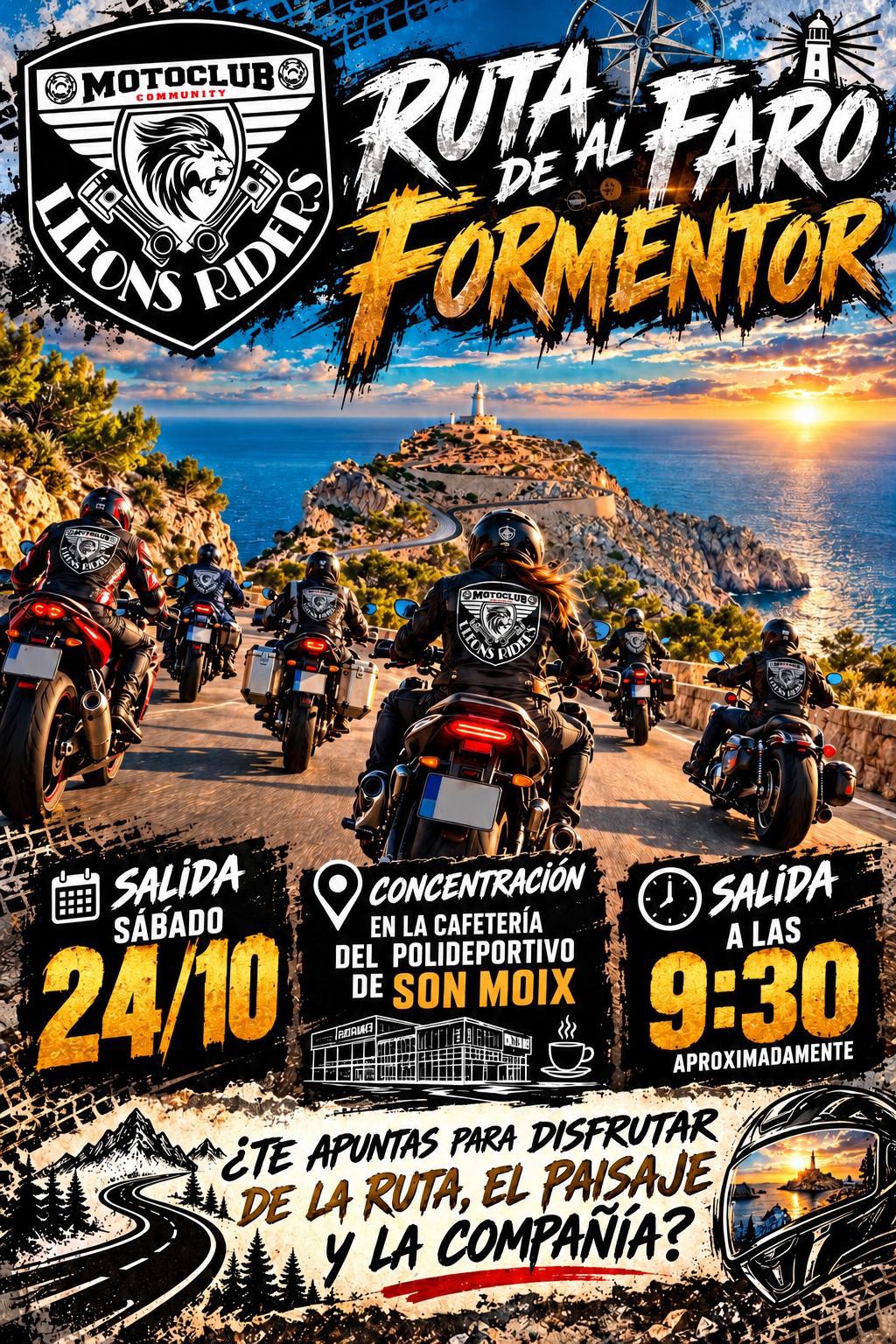 Ruta al faro de formentor