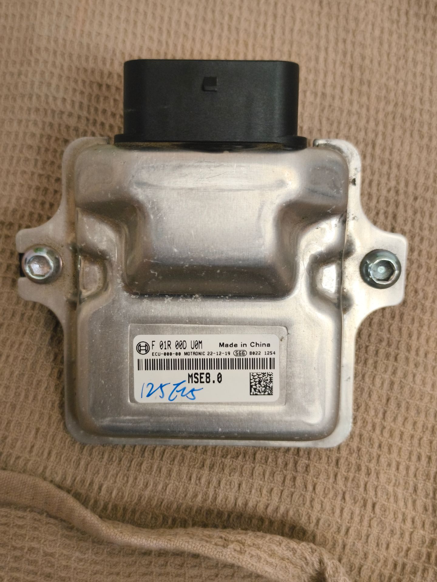 ECU Zontes G1 125 Bosch Motronic MSE8.0