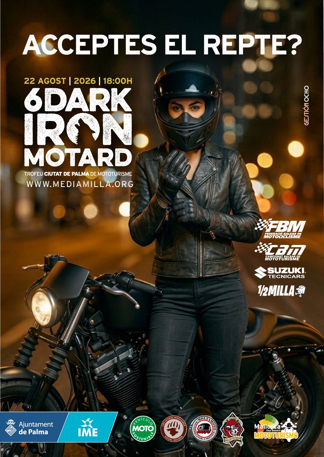 6º DARK IRON MOTARD Trofeu Ciutat de Palma de Mototurismo
