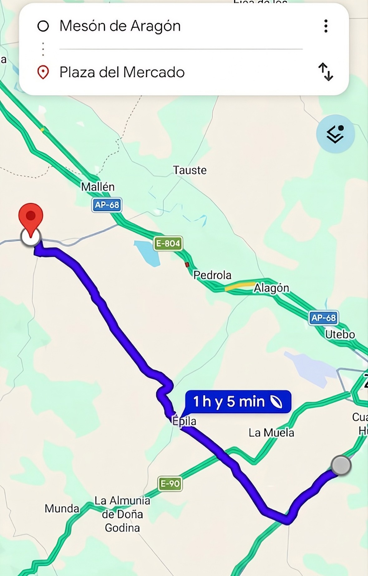 Itinerario de MOTOALMUERZO SOLIDARIO
