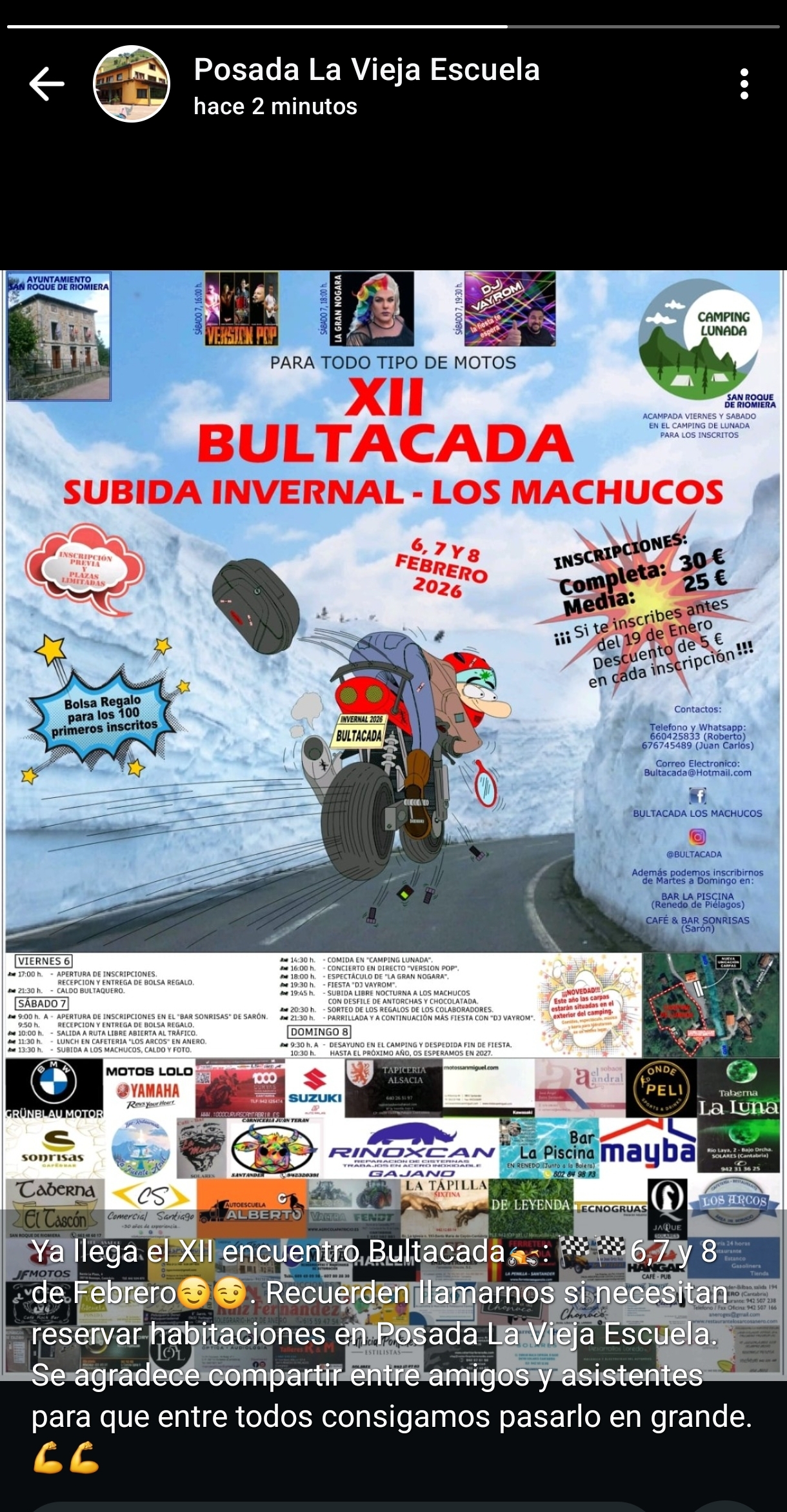 XII BULTACADA LOS MACHUCOS