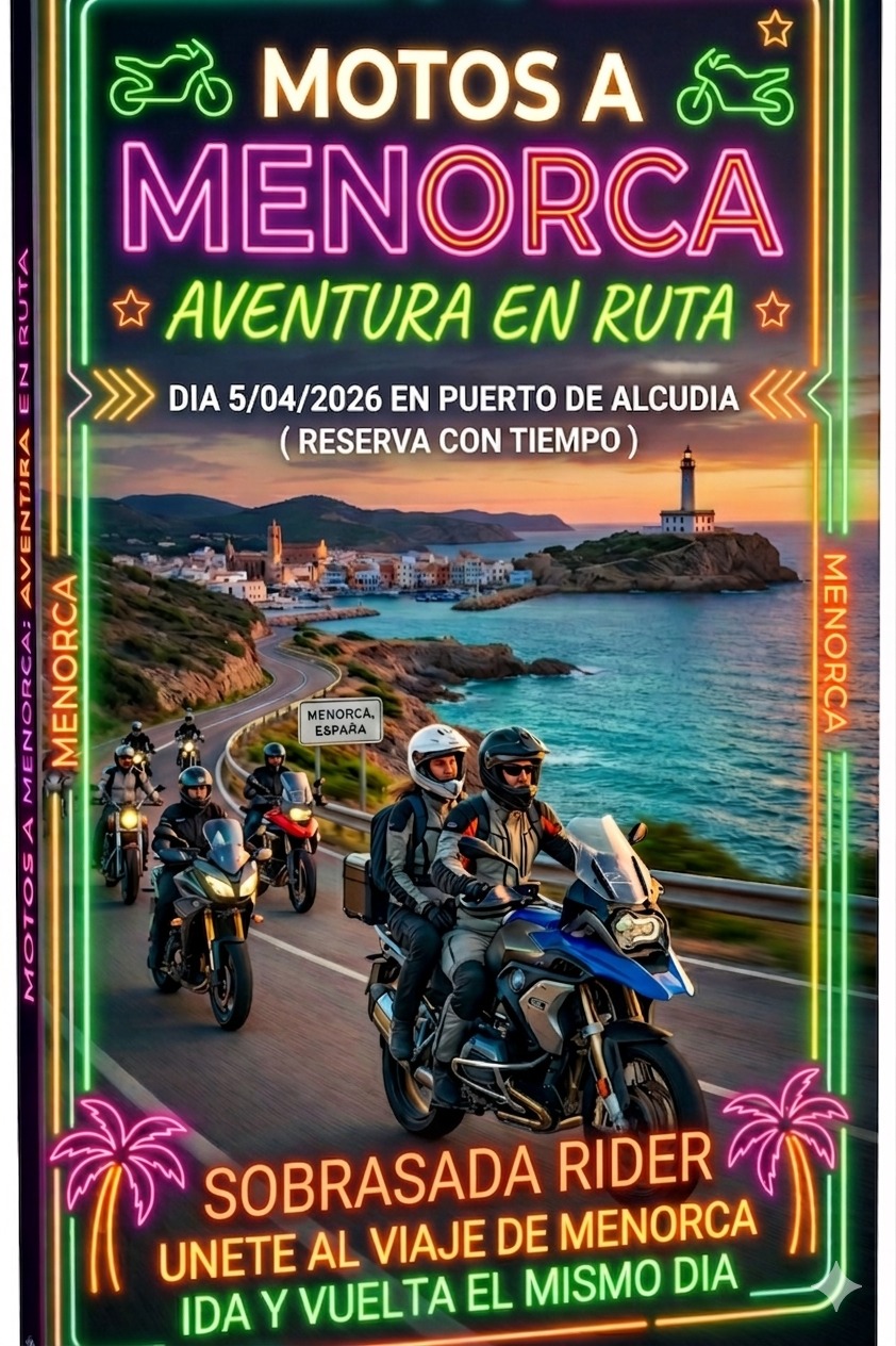 Viaje a menorca