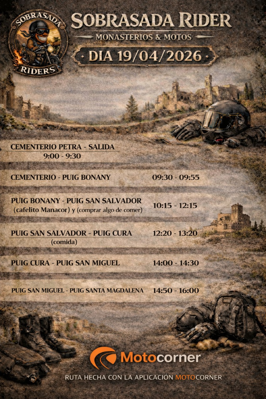 Monasterios & motos