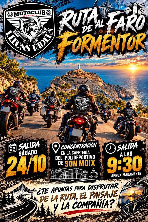 Ruta al faro de formentor