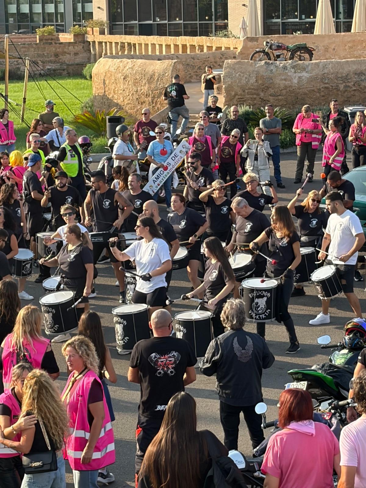 VIII Ruta Motera Chalecos Rosas