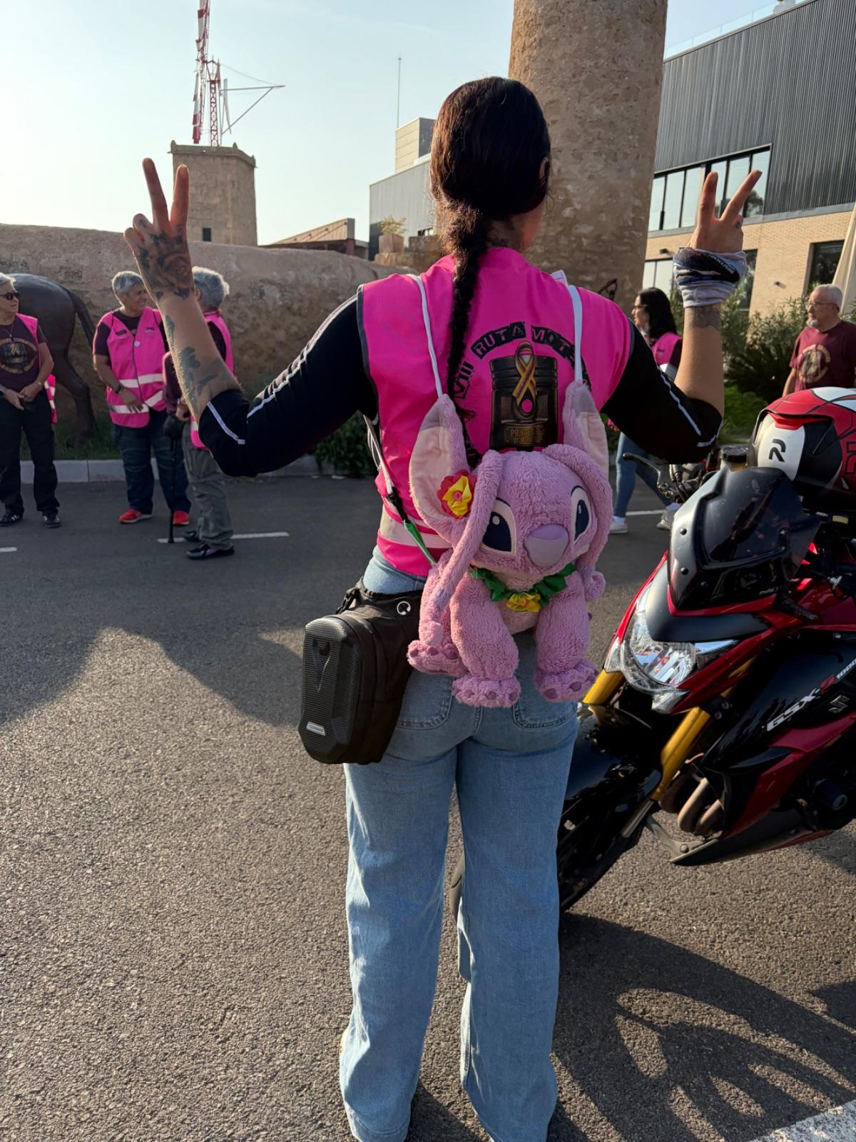 VIII Ruta Motera Chalecos Rosas @rompe_pistones
