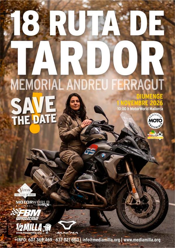 𝟙𝟠ª ℝ𝕌𝕋𝔸 𝔻𝔼 𝕋𝔸ℝ𝔻𝕆ℝ Memorial Andreu Ferragut