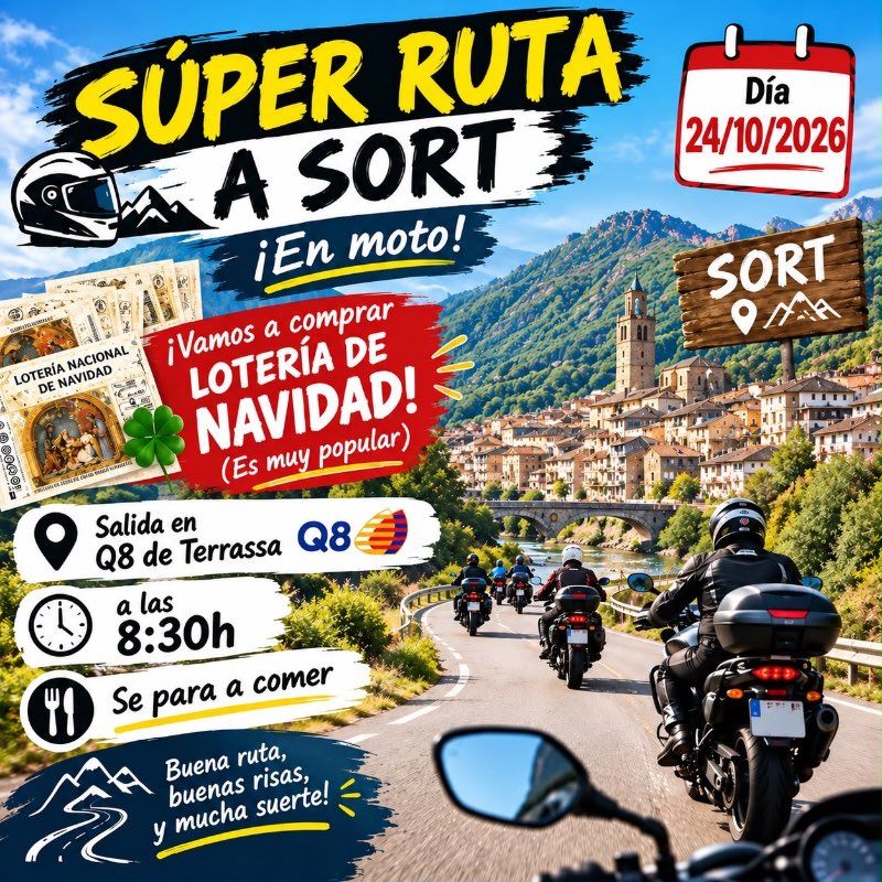 🏍️🎄 SÚPER RUTA A SORT ✨🍀