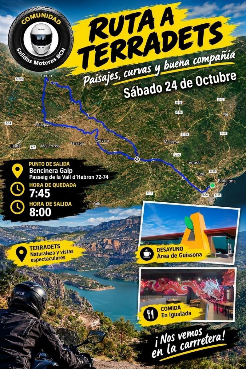 Ruta a Terradets